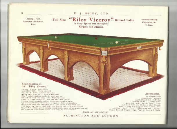Riley Viceroy 1937-38 Catalogue