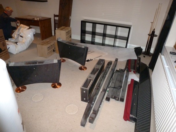 Titan dismantle table down in parts