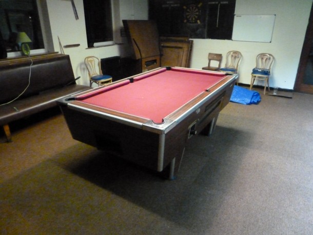 kirkhallam pool table after burgundy