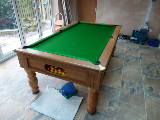 Mansfield home play pool finished