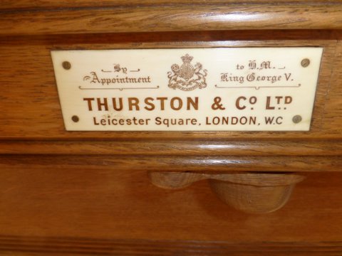 Oak thurston pool ivory badge