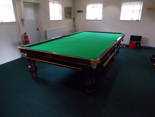 Chilwell golf finished table ex plessy match
