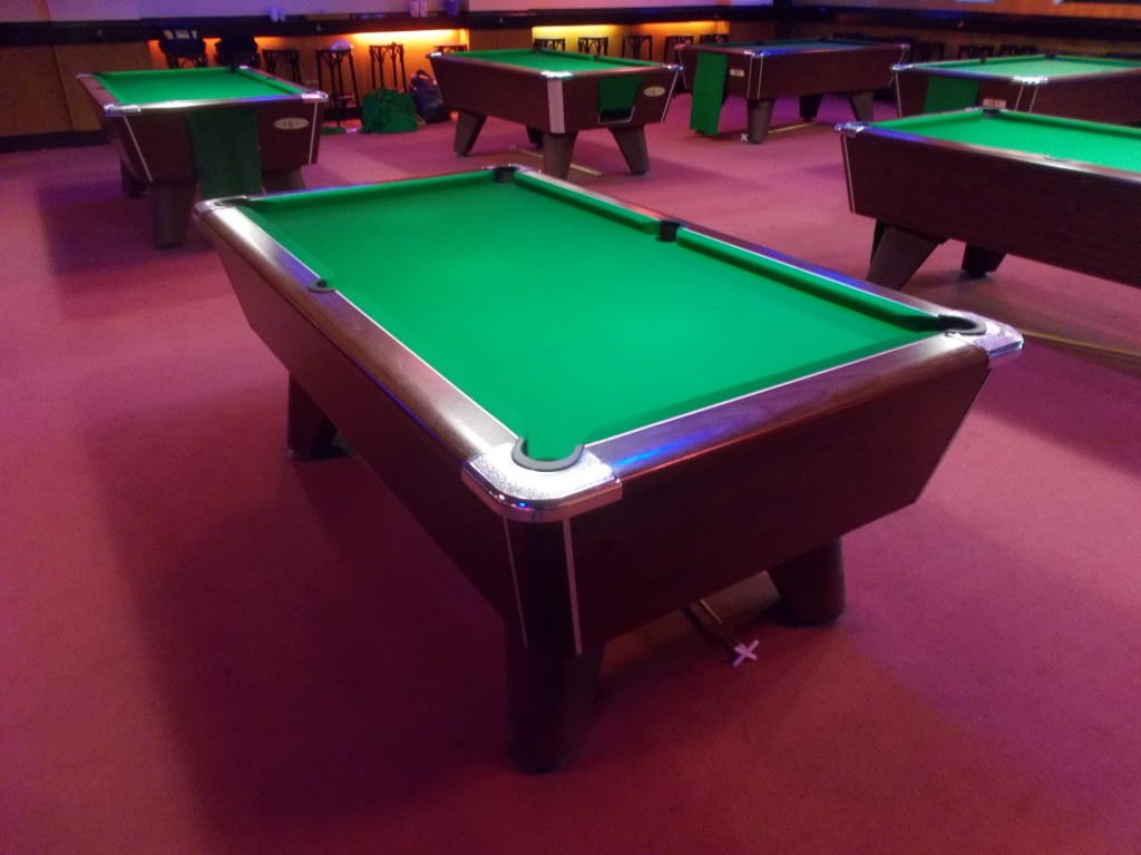 Hunters Bar Grantham 7 supreme winner pool tables recovered in