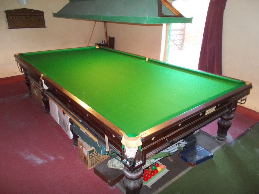 Full size snooker table supply and install for Manu Tuilagi . GCL