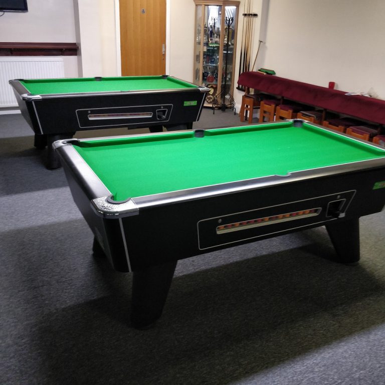 Recloth of Snooker and Pool tables at Local Club . GCL Billiards